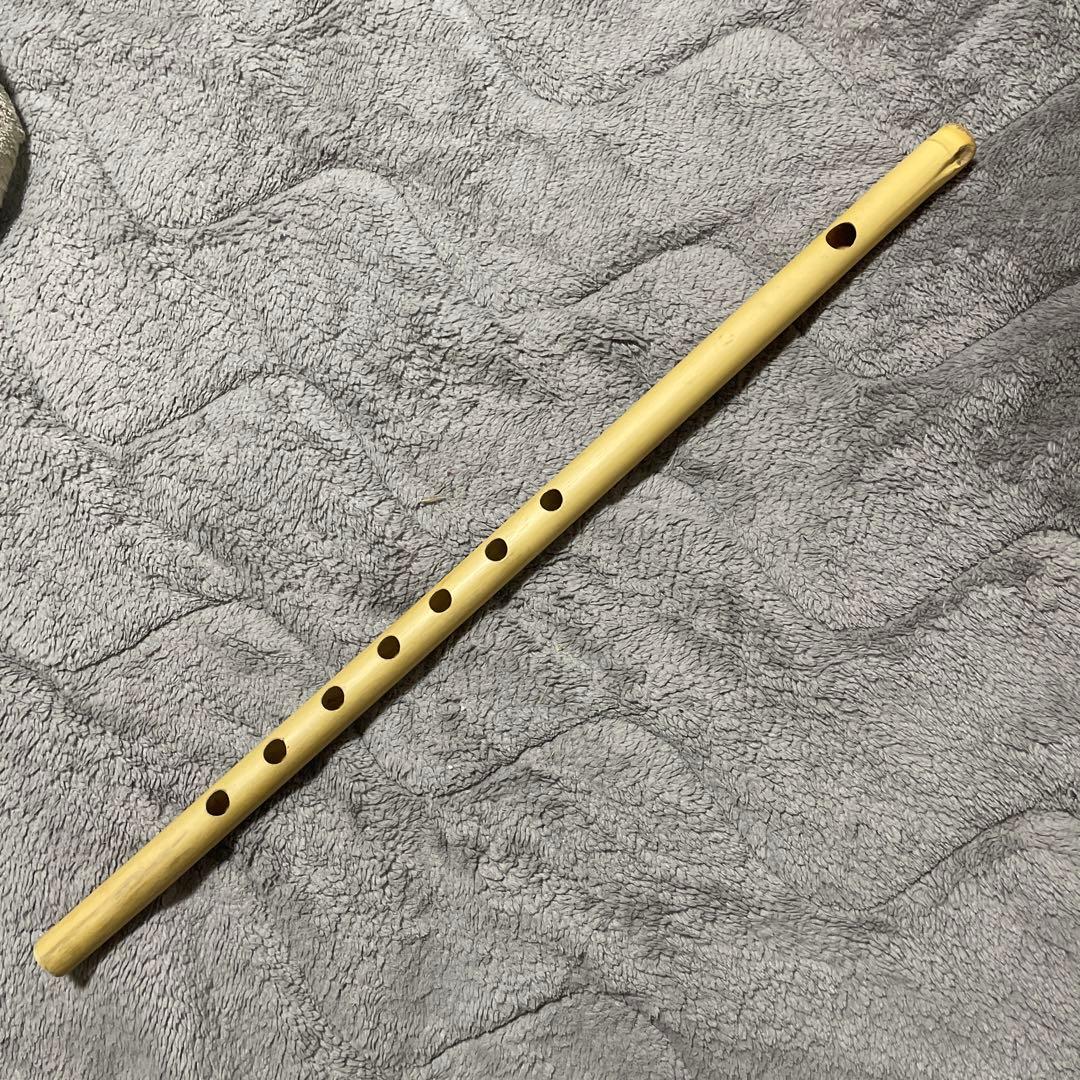 竹製 篠笛 約40cm 7穴 青森ねぶた笛 - メルカリ