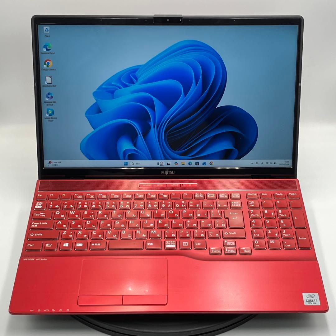 富士通 LIFEBOOK WA3/E2 i7-10510U windows11 富士通 FMV LIFEBOOK AHシリーズ WA3/J3 KC_WA3J3_A051 Windows 11 Pro