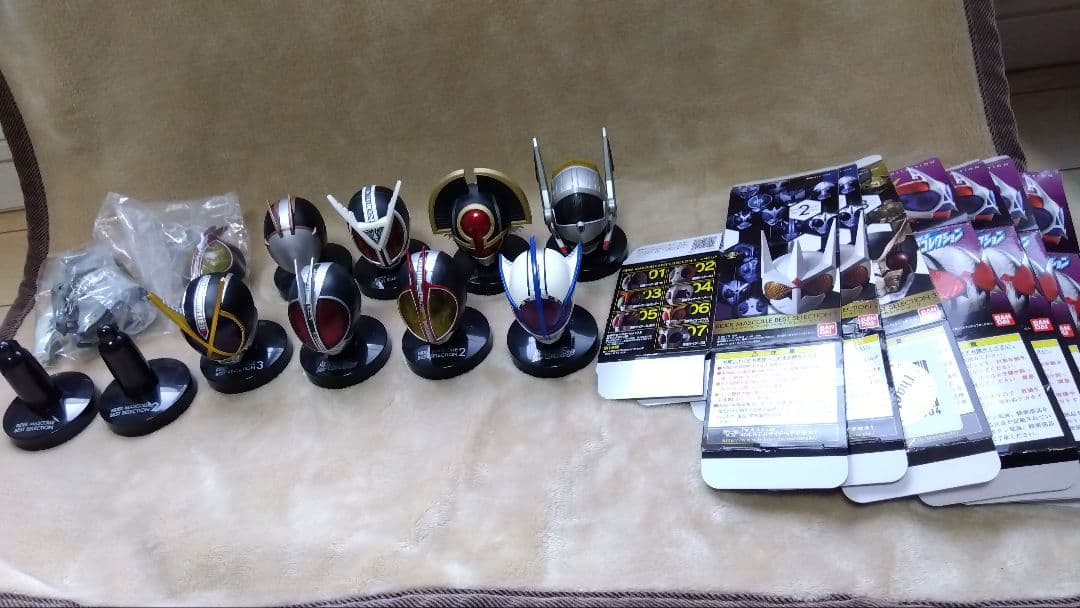 仮面ライダー マスクコレクション 10体セット