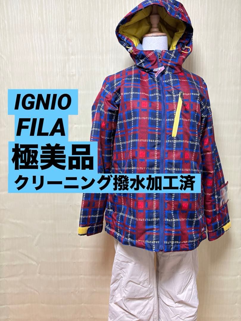 FILA IGNIOレディース　M スキーウェア　スキーウエア フィラ　上下