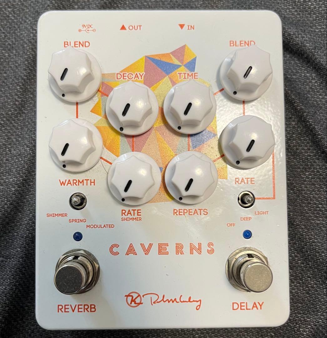 Keeley CAVERNS ギターエフェクター keeley Caverns Delay Reverb V2 ｜イケベ楽器店オンラインストア