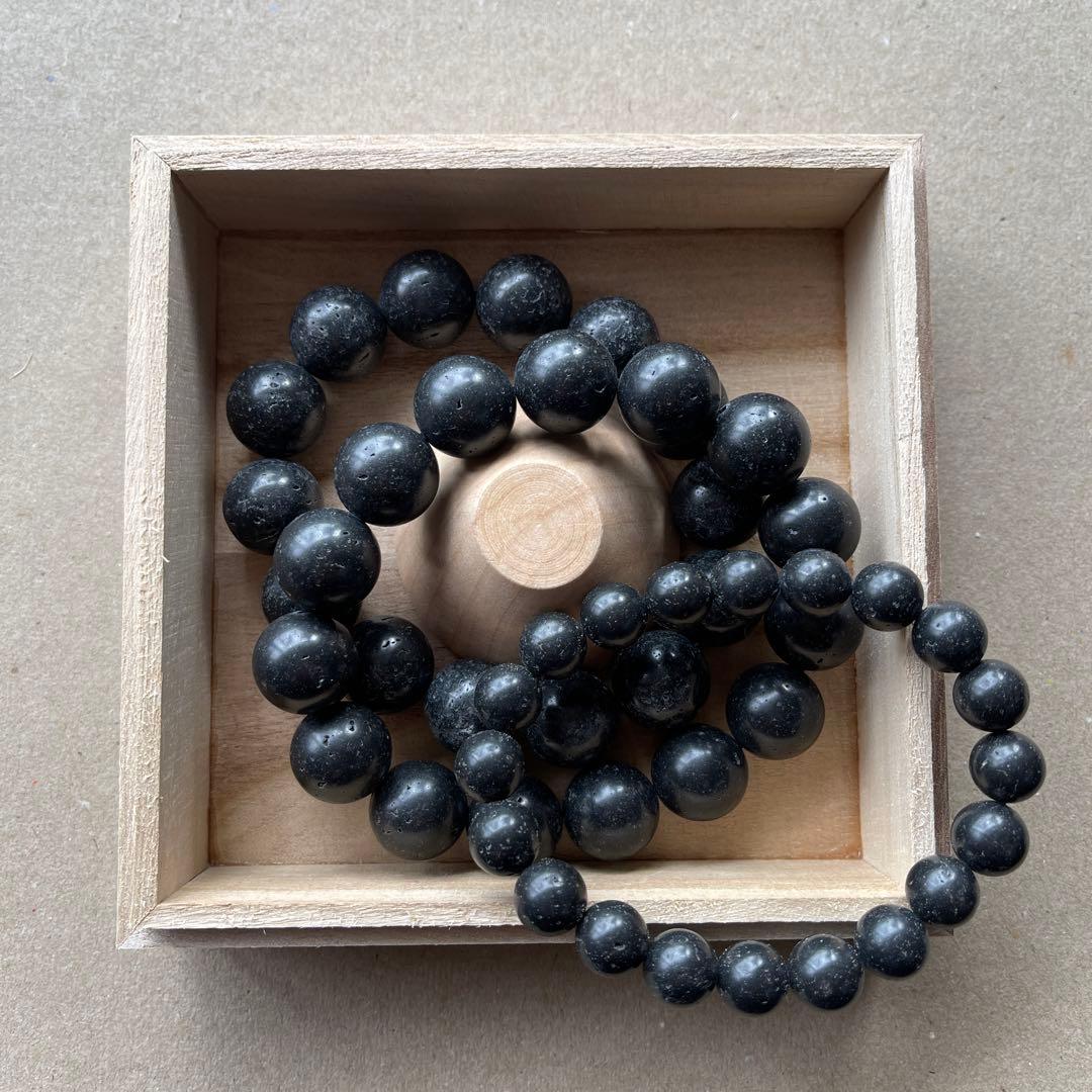 富士山　溶岩　ブレスレット　②