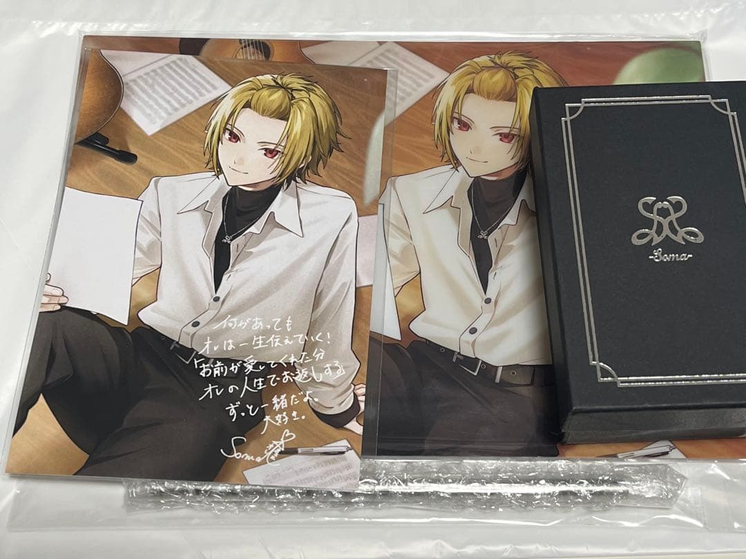 そうま モノグラムペンダント アクリルパネル birthdayグッズ 3/10 そうま、バースデーグッズ受注販売開始！さらに初のフルアルバム