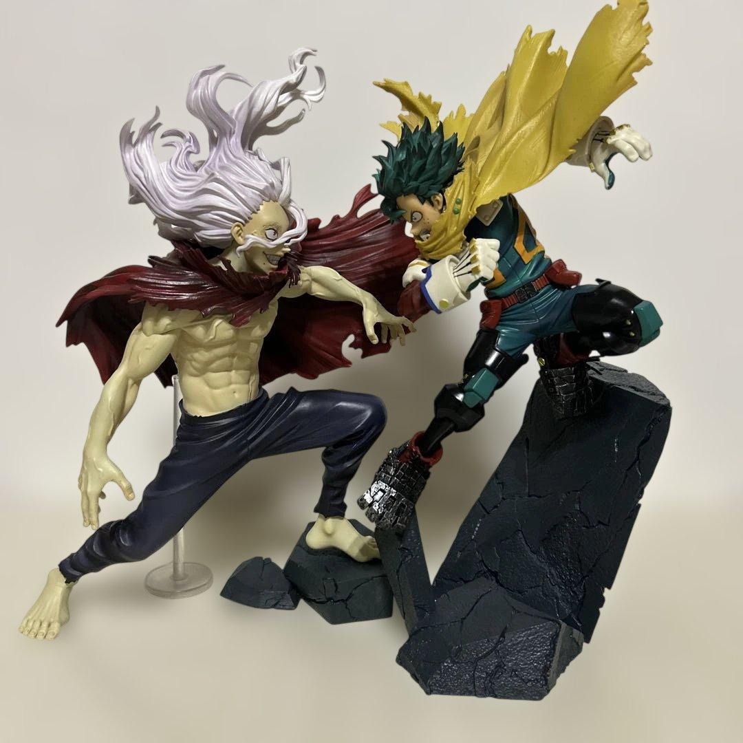 僕のヒーローアカデミア　一番くじ　相反する思い A賞　緑谷出久　B賞　死柄木弔