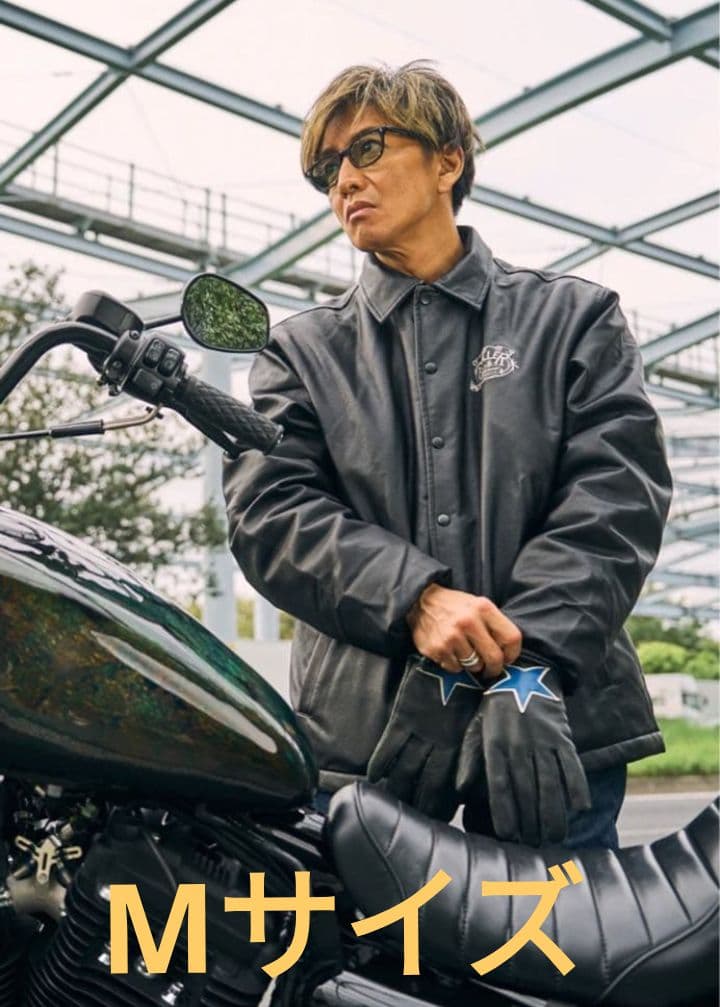 ROLLER FAKE LEATHER COACH JACKET　キムタク着 キムタク着 ROLLER FAKE LEATHER COACH JACKET - メルカリ