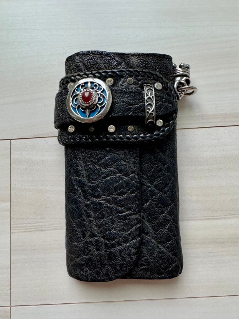 ALZUNI アルズニ 長財布 エレファントレザー - メルカリ