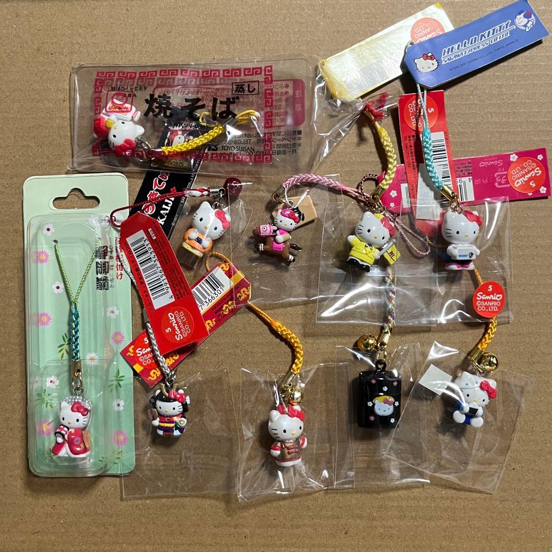 レトロ　ハローキティ　レア　根付け　まとめ売り
