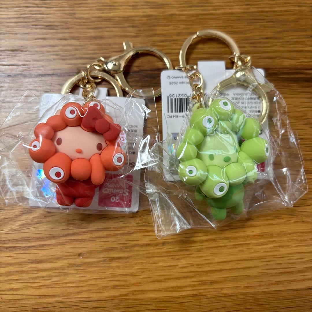 サンリオ推しカラー ミャクミャクキーホルダー 関西万博 - メルカリ