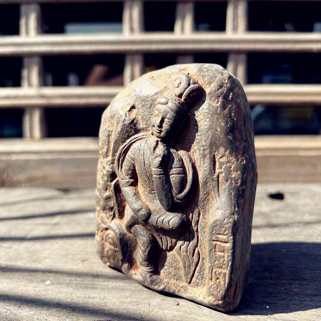 雲岡石窟 第二十窟 第五窟 第十八窟 思惟 煉瓦彫仏 玄関 書斎文鎮 文房