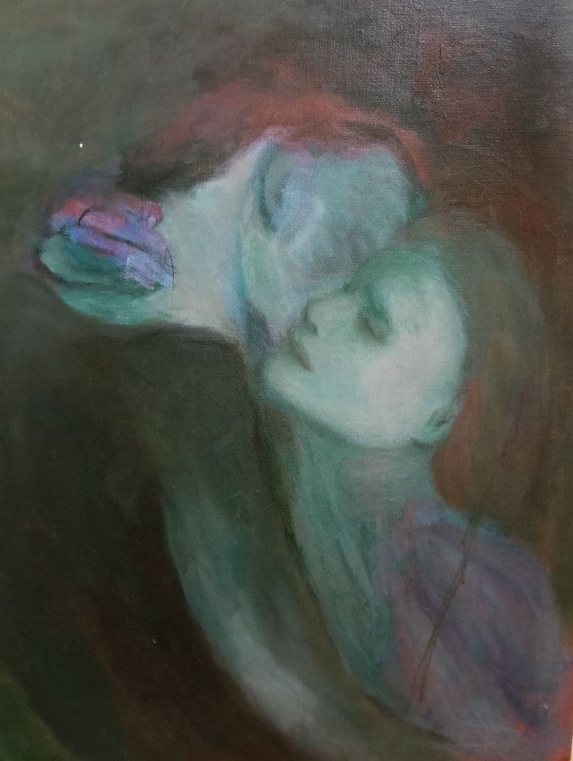 油絵 ｆ10号 鷹の油絵F10号原画”Fly to the universe” 絵画 mimoza 通販 17957162