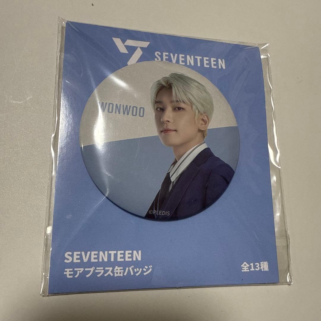 SEVENTEEN SEGA プライズ 缶バッジ ウォヌ - メルカリ