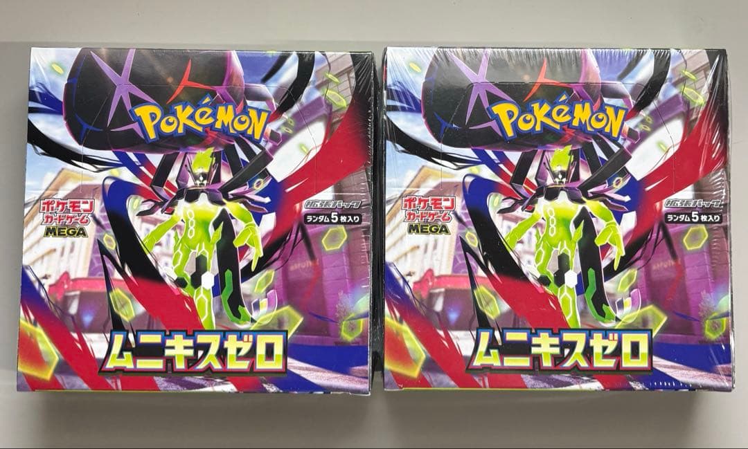 ムニキスゼロ シュリンク付き 2個セット ポケモンカード - メルカリ