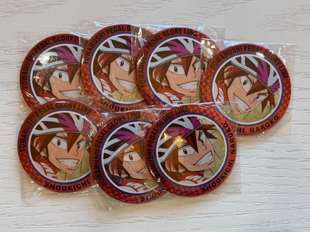 弱虫ペダル 鳴子章吉 缶バッジ - メルカリ