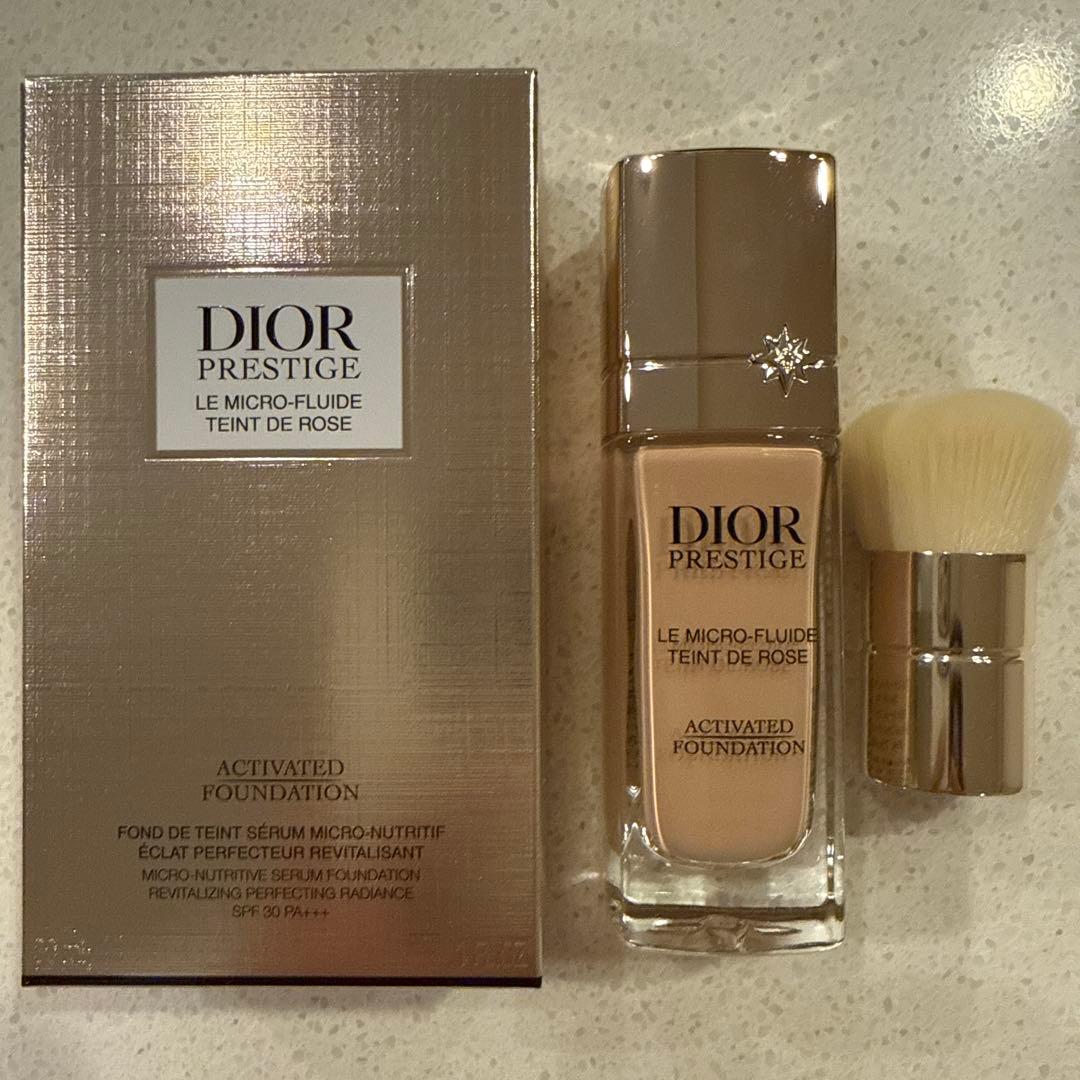 新製品ディオール　プレステージ　マイクロ　フルイドタン　1CRクールロージー
