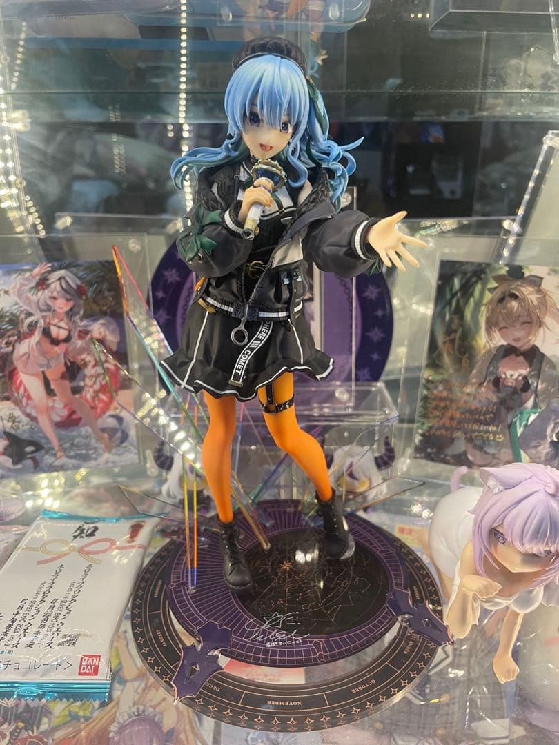 【星街すいせい】1／7スケールフィギュア　ほぼ新品 デザインココ × ZOZO『hololive SUPER EXPO 2024』にて、 星街すいせい