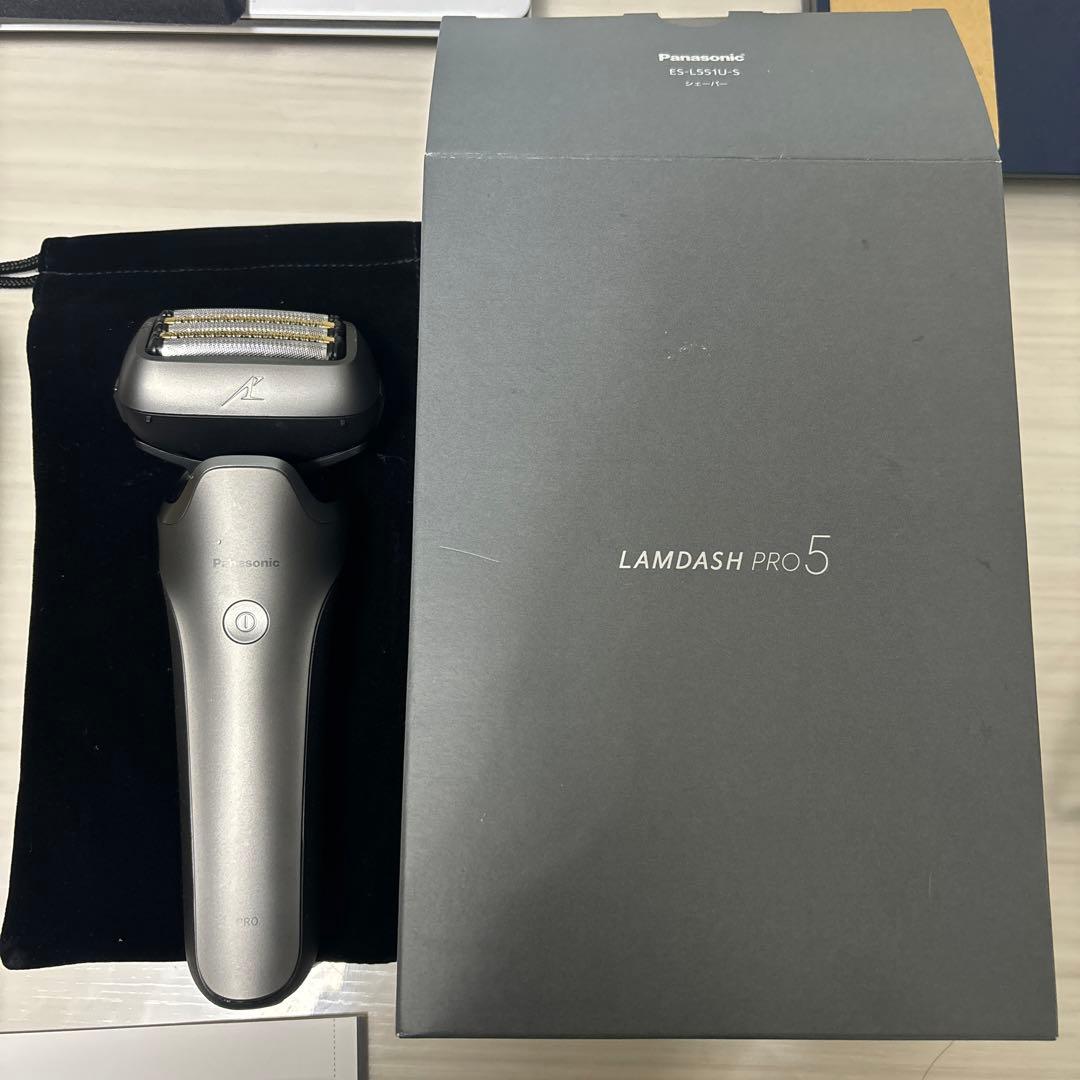 Panasonic シェーバーLAMDASH PRO5 電動髭剃り