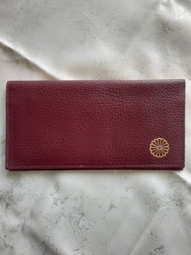 皇居 長財布 えんじ（ボルドー）色 - メルカリ