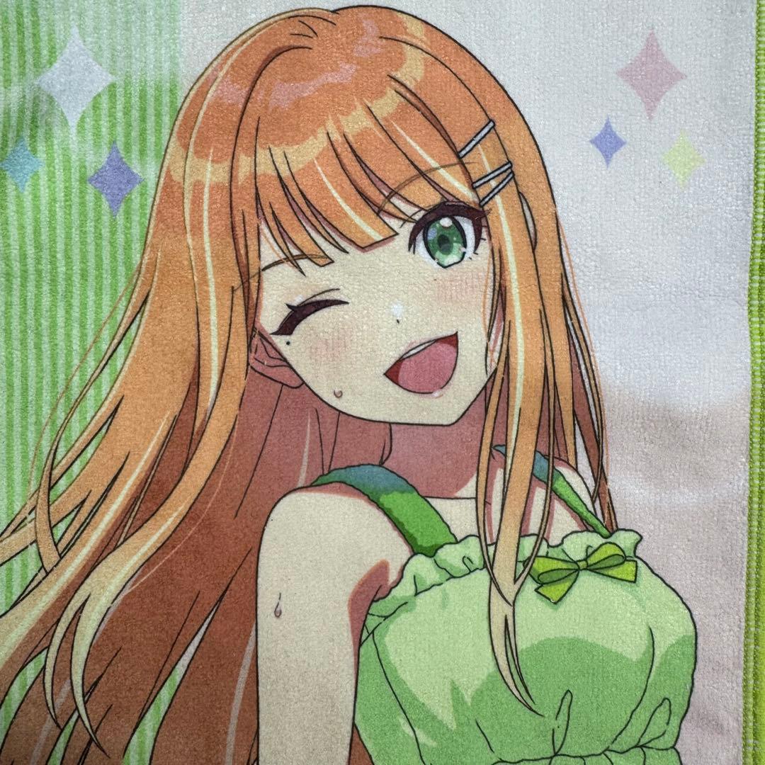 学園アイドルマスター 極楽湯 コラボ マフラータオル 紫雲清夏 2枚