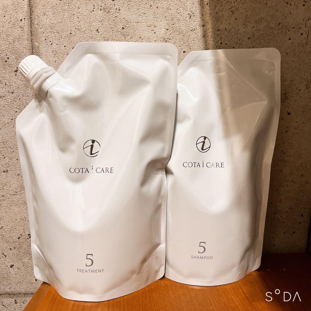 COTA コタアイケア シャンプー5トリートメント5詰め替え用750ml♪
