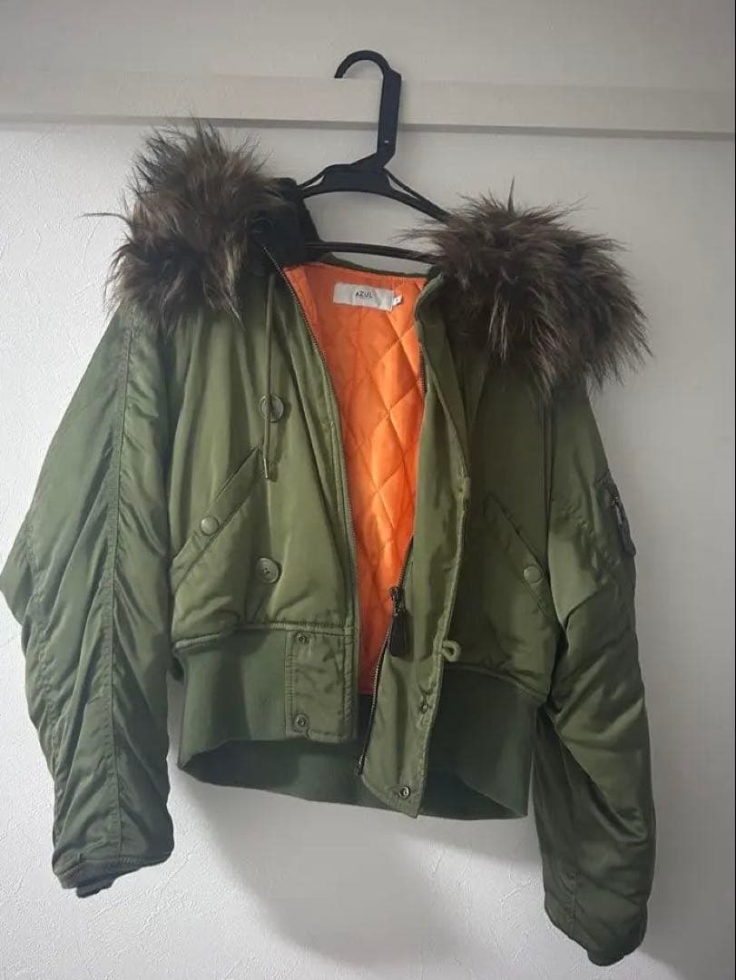 ALUL by moussyミリタリージャケットN2B