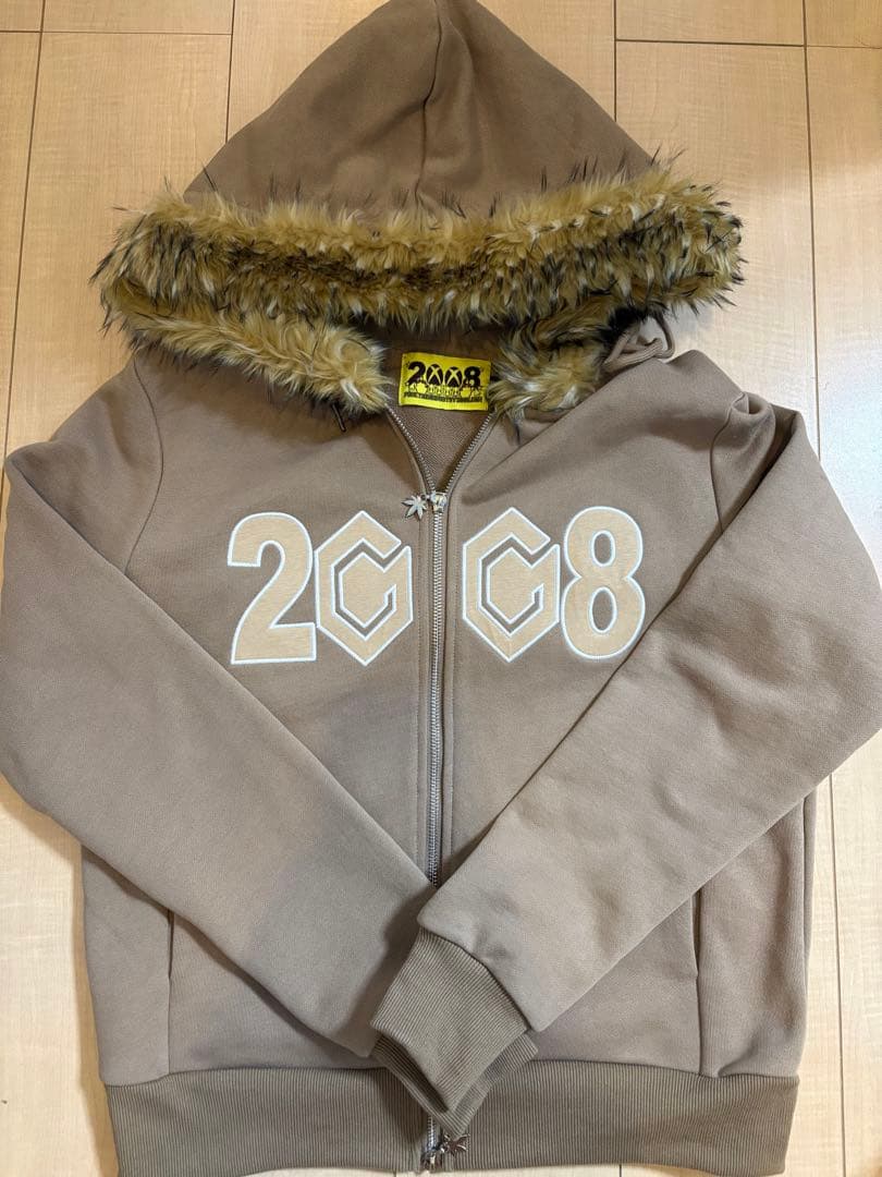 fuckthisindustry fti ファー ジップパーカー S - メルカリ