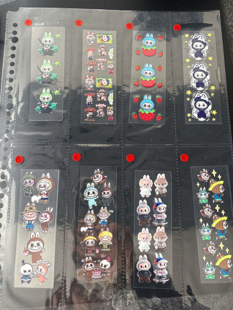 ペンラ 転写シール①