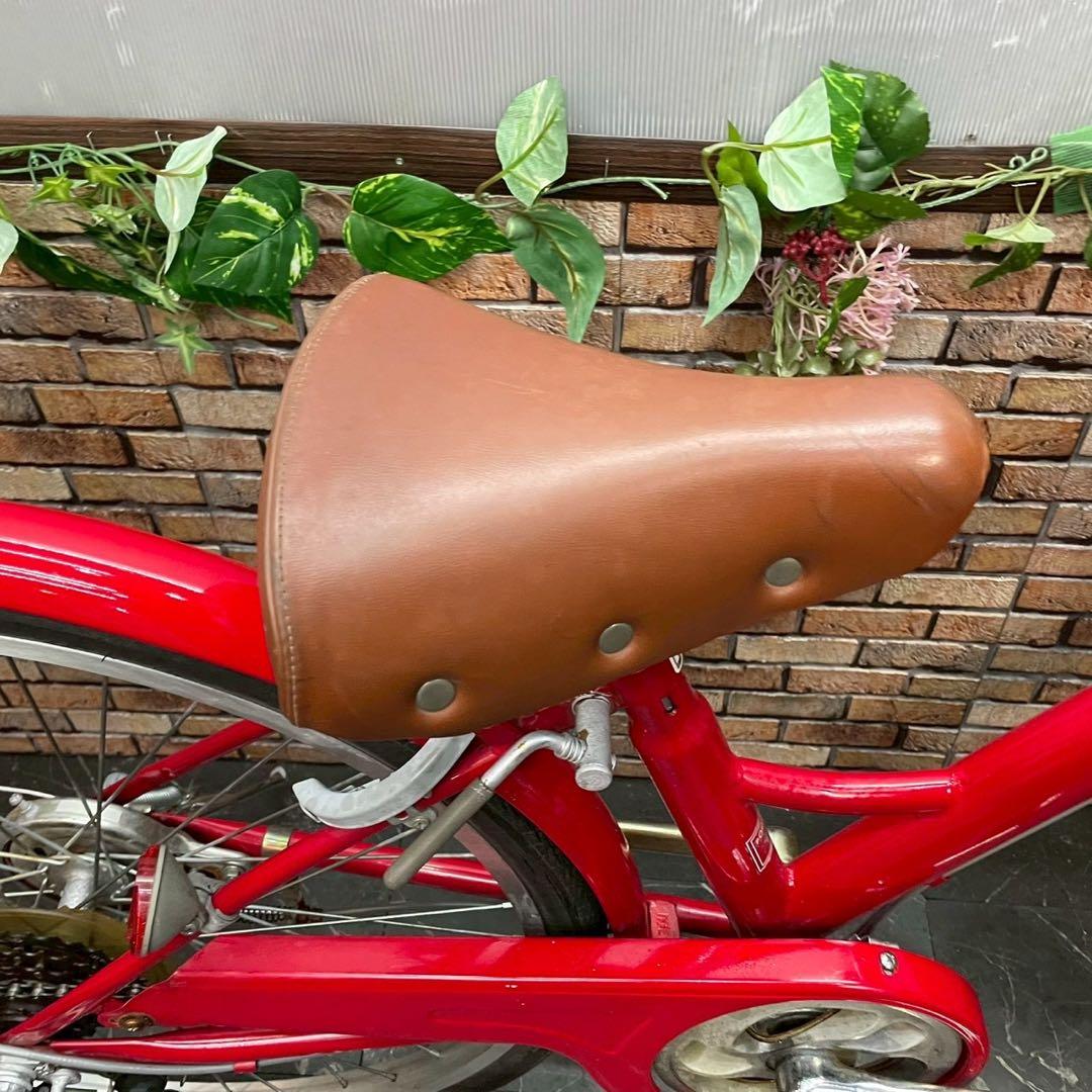 94】子供用自転車 子供車 POGGIALI レッド 24インチ 変速付き - メルカリ