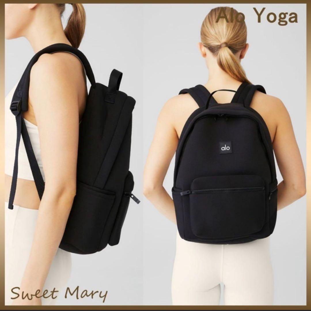 alo yoga 大人気　リュック　黒　ブラック