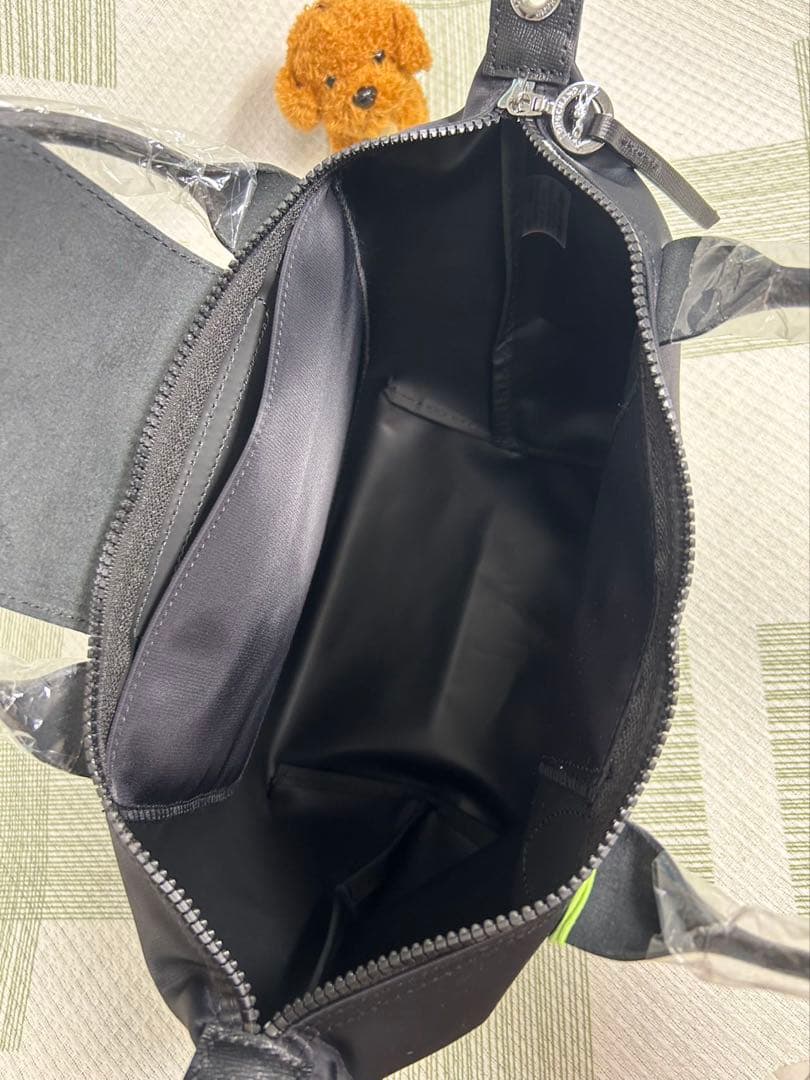 《LONGCHAMP》プリアージュ トップハンドバッグ　S/ブラック