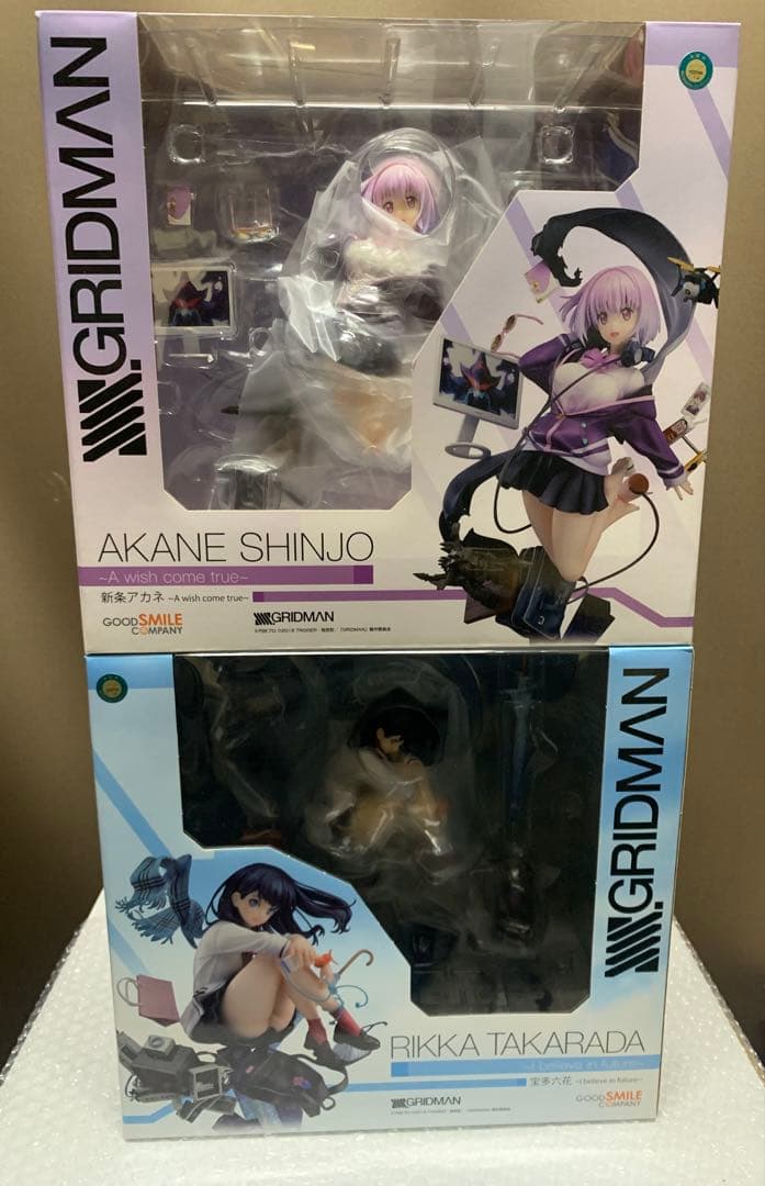 hei様用　SSSS.GRIDMAN 宝多六花、新条アカネ フィギュア