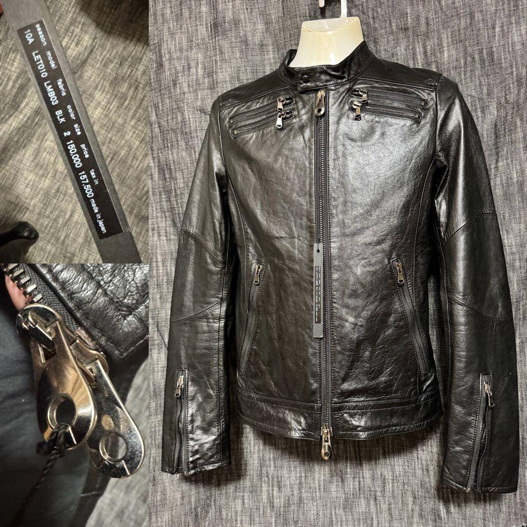 定価165000円 junhashimotoタグあり　シングルライダース　wjk 定価165000円 junhashimotoタグあり シングルライダース wjk wjk