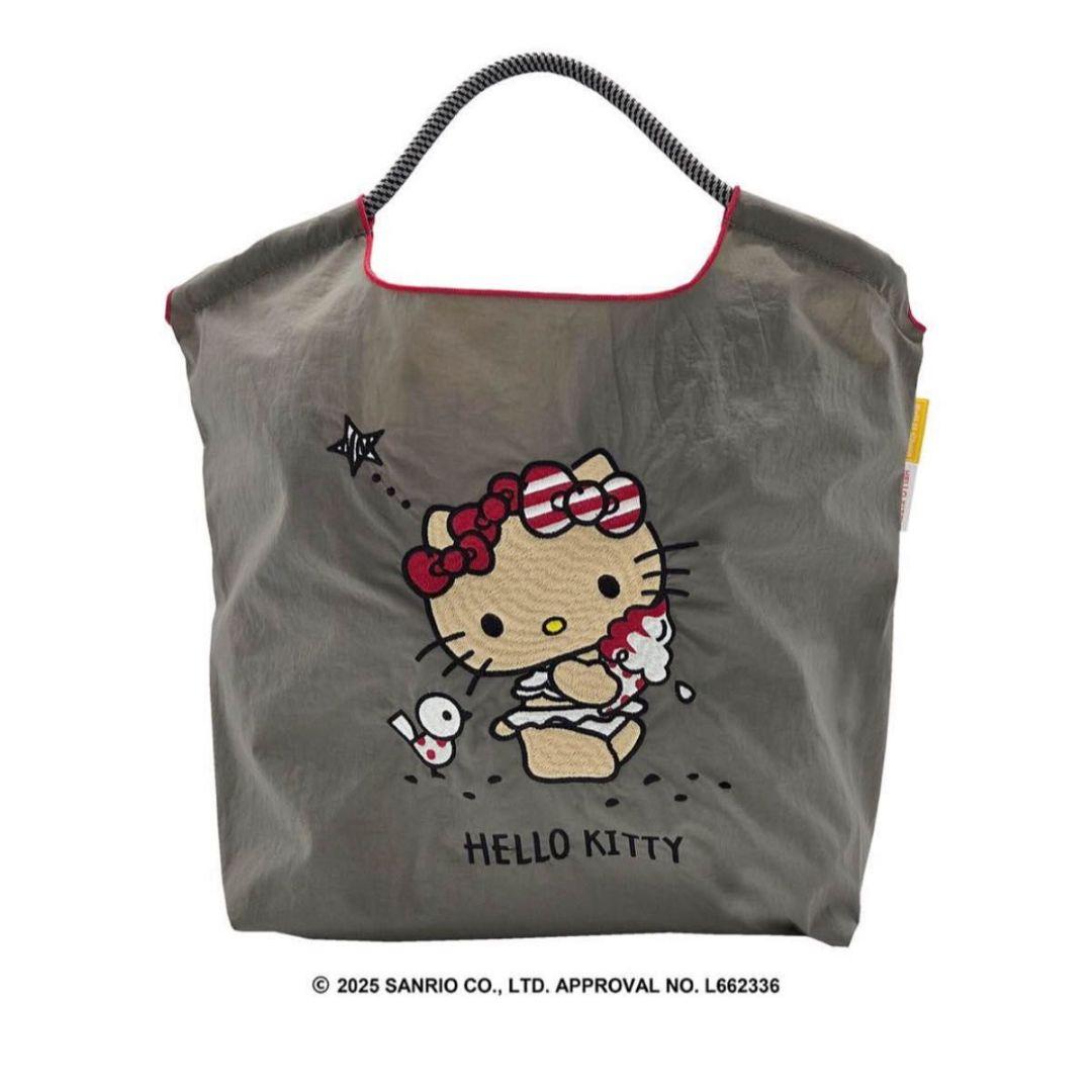 ★未開封★ ボールアンドチェーン キティ エコバッグ 日焼け GELATO M