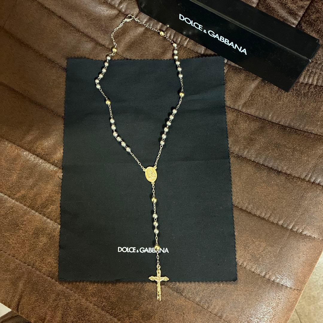 DOLCE&GABBANA ドルガバ　ロザリオ　ネックレス