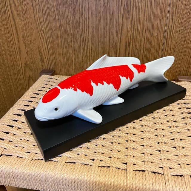 有田焼　藤山窯　福寿鯉