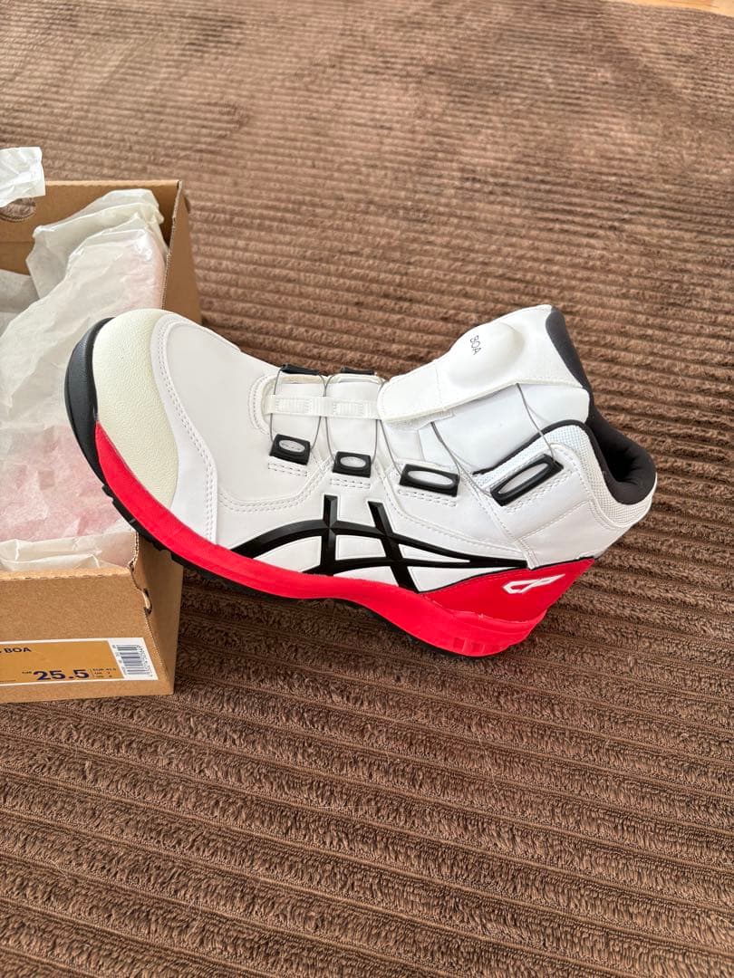 新品未使用WINJOB CP304 BOA asics安全靴 25.5cm