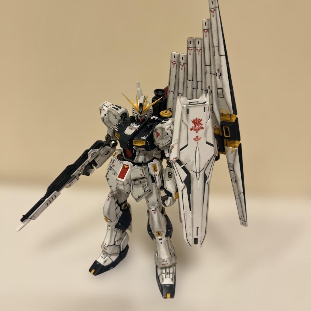 ユ*ウ様 RG 1/144 νガンダム　作成品