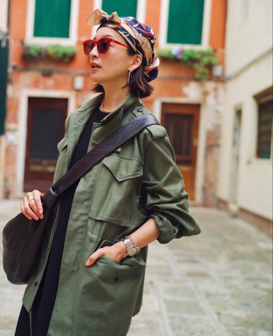 HYKE ≪GENDERLESS≫TYPE M-51 FIELD JACKET