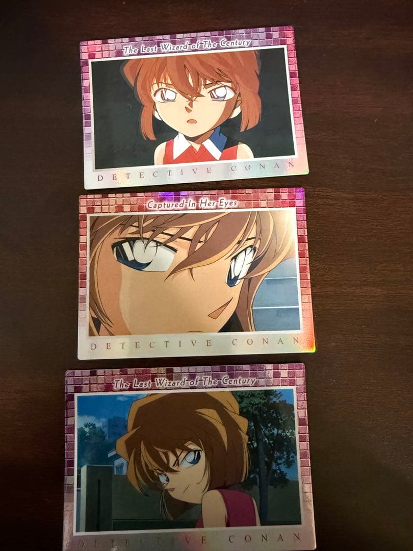 名探偵コナン 灰原哀　トレーディングカードセット　トレカ　ホロ　アマダ