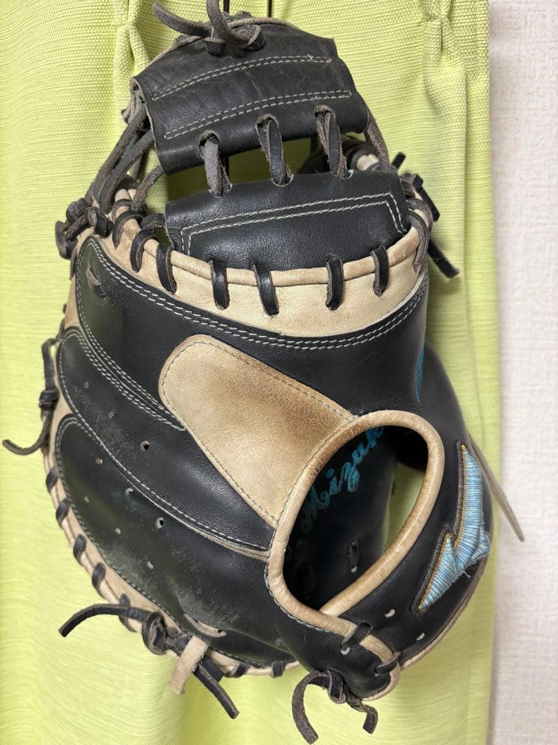 Mizuno 軟式グローブ 黒/キャメル SH_1AJGY3371009.jpg