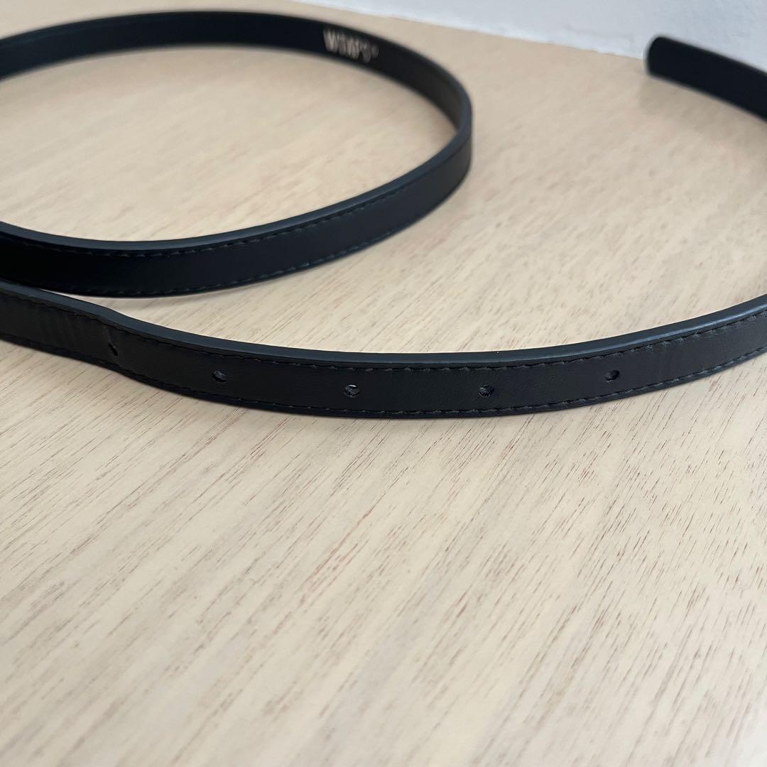 小物 Wtaps T15 / Belt / Synthetic \"Black\"