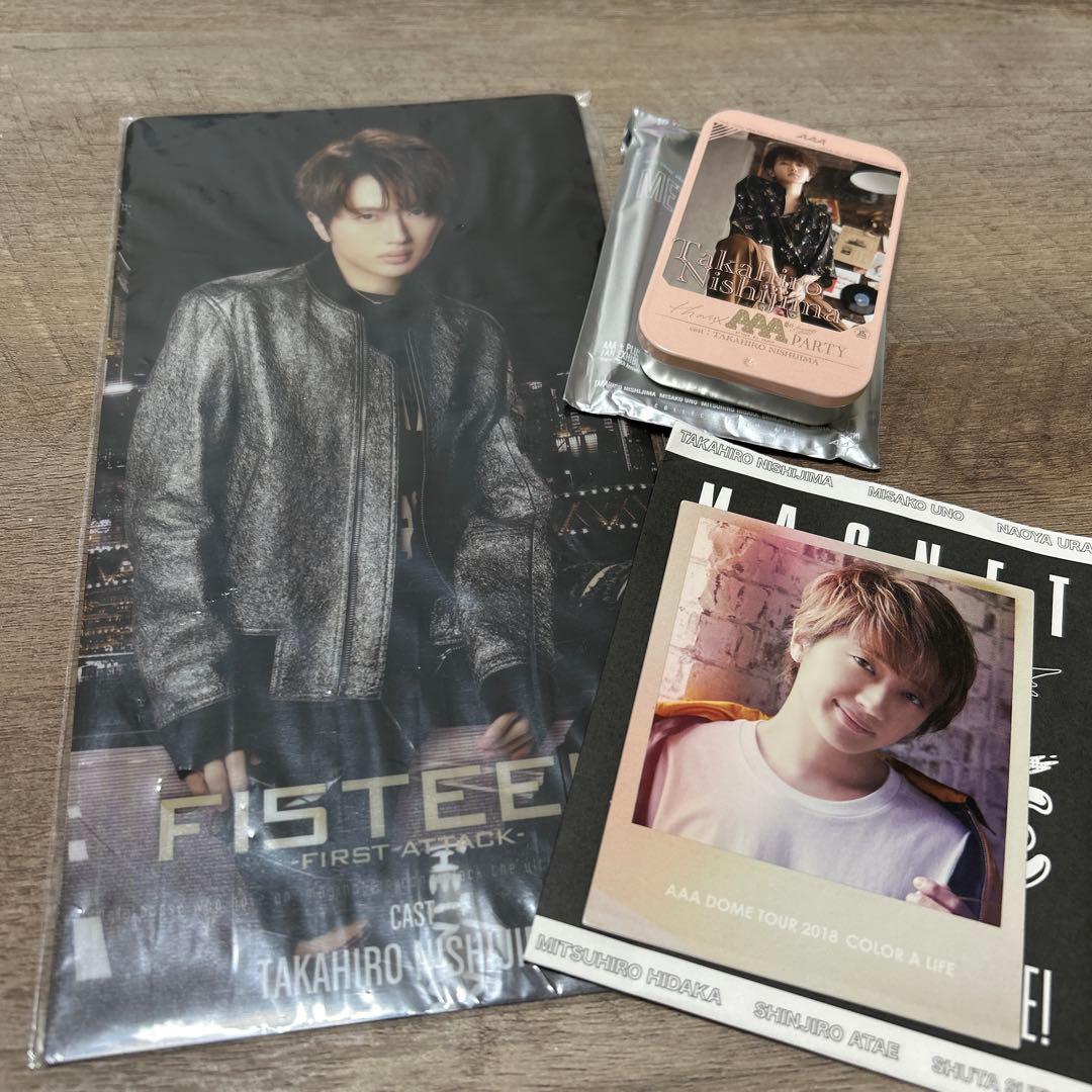 nissy、AAA西島隆弘 ミニタオル、グッズ - メルカリ