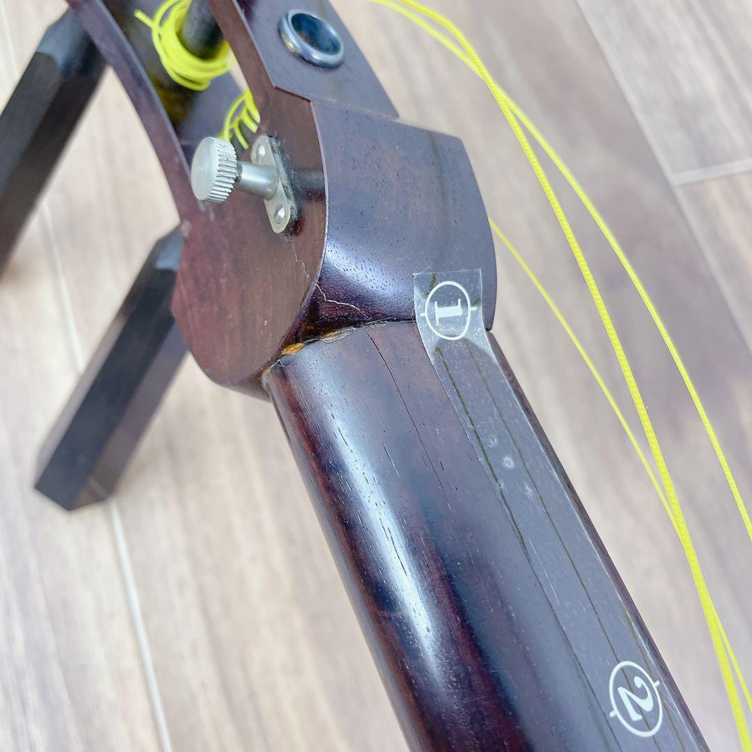 三味線 紅木 中棹 犬皮 破れなし 丸打胴 東さわり - メルカリ