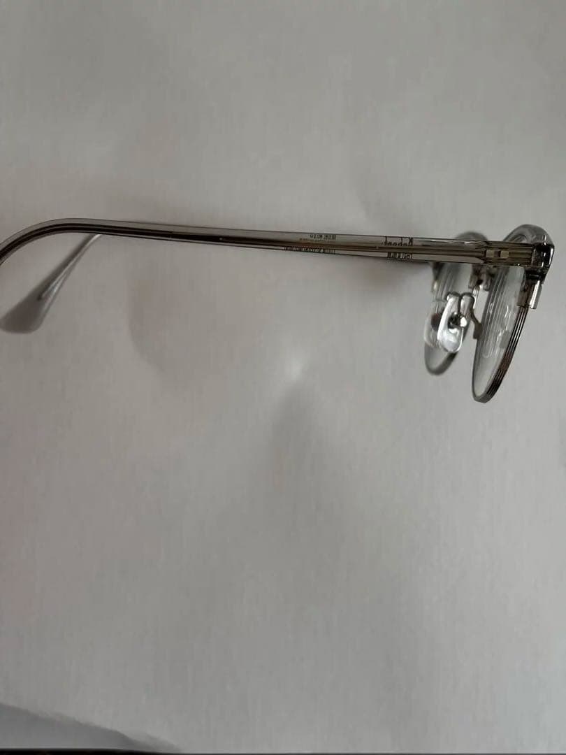 パリミキ Reboot 215 ボストン メガネ 眼鏡 シルバー/ライトグレー