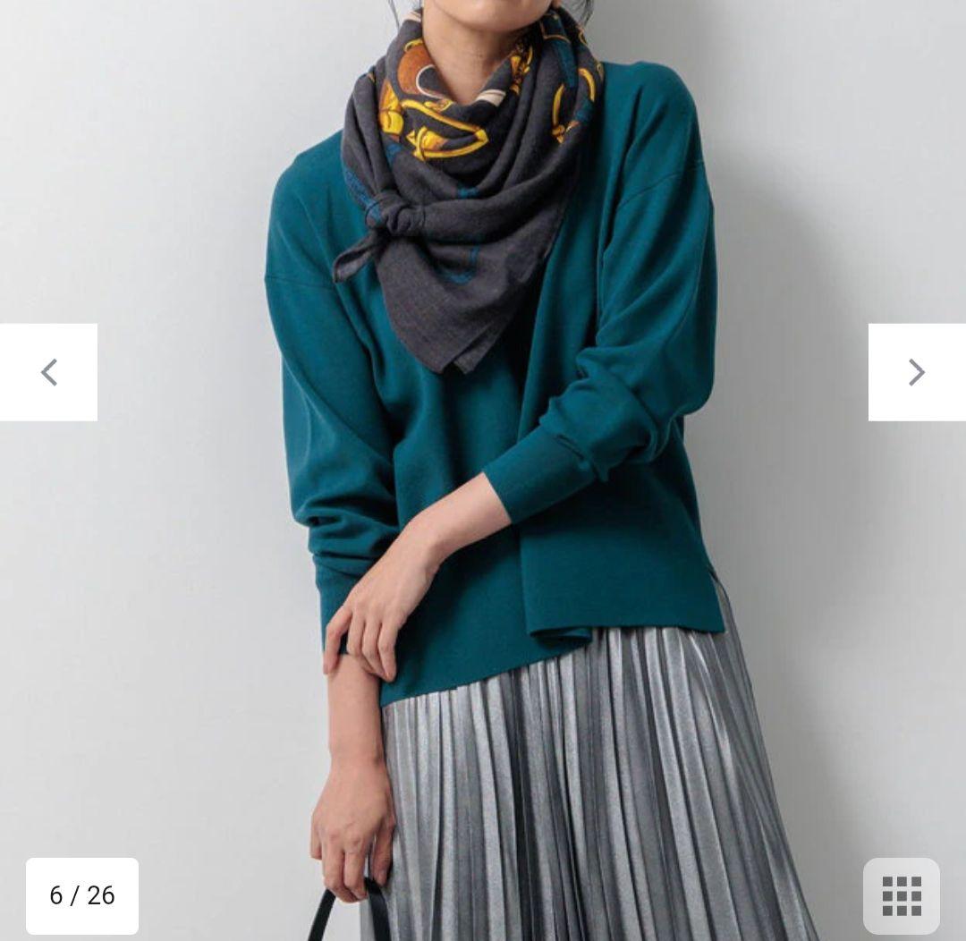 23区【洗える】ヴィスコースストレッチ ミラノリブ ニット 23区(ニジュウサンク)の【洗える】ヴィスコースストレッチ ミラノリブ