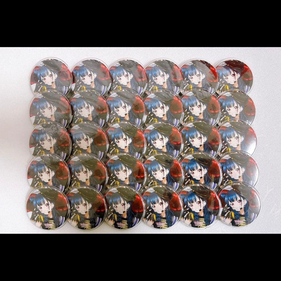 ラブライブ Aqours カウントダウン 津島善子 缶バッジ