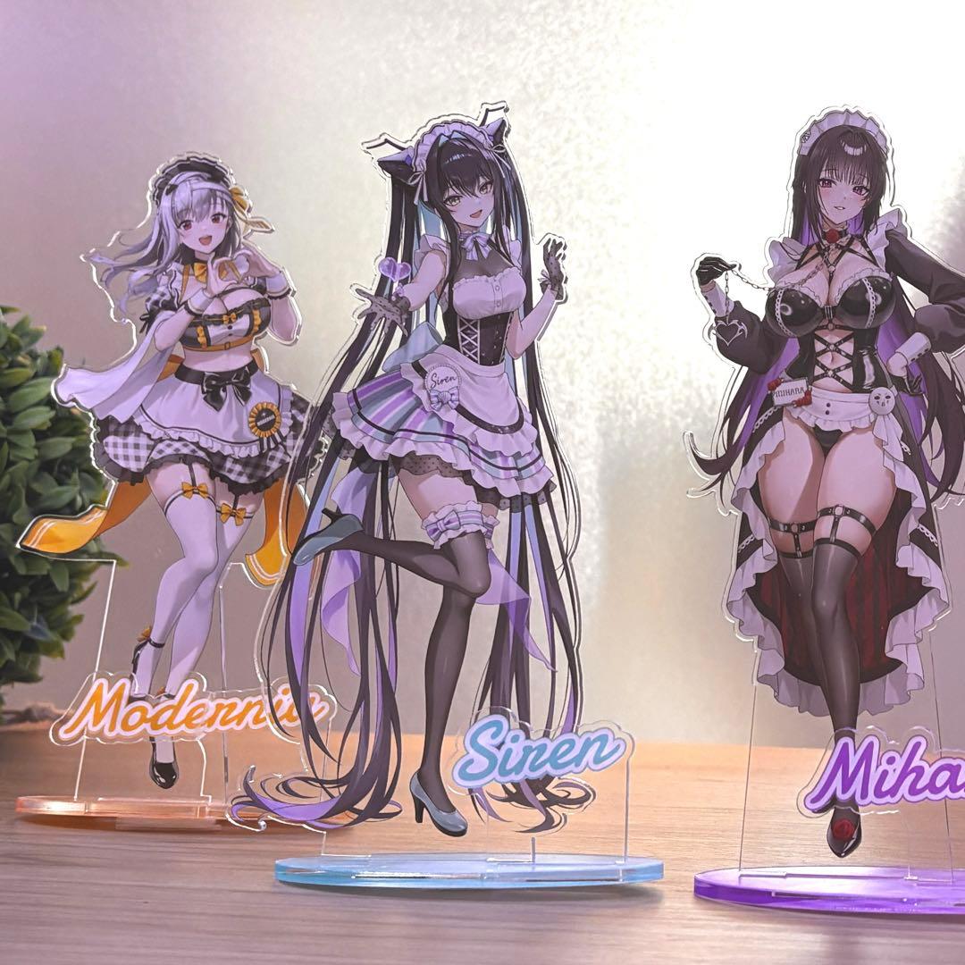 勝利の女神 NIKKE and GALLERY カフェ アクスタ セイレーン 1 - メルカリ