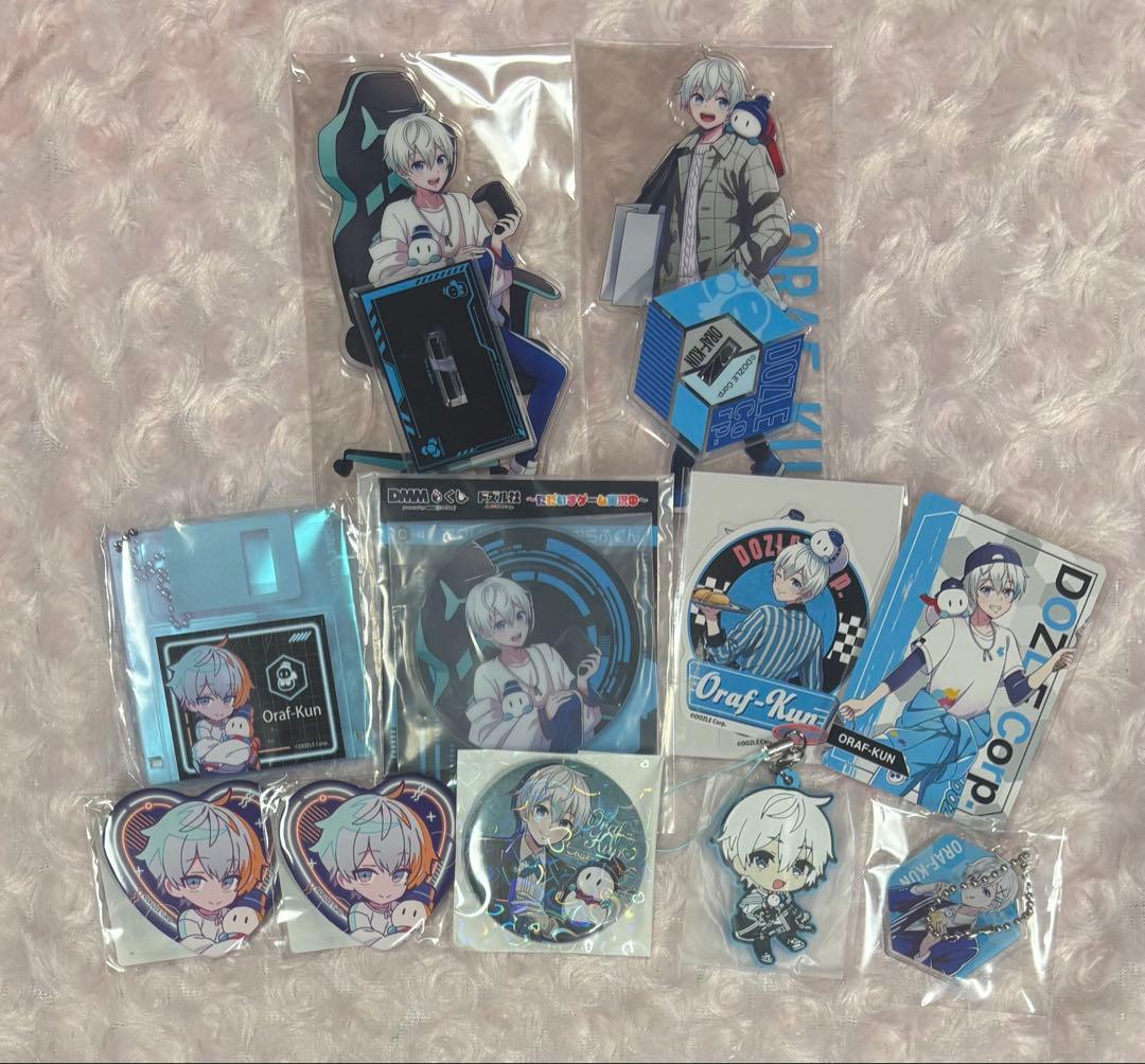 ドズル社 おらふくん まとめ売り アクスタ 缶バッジ - メルカリ