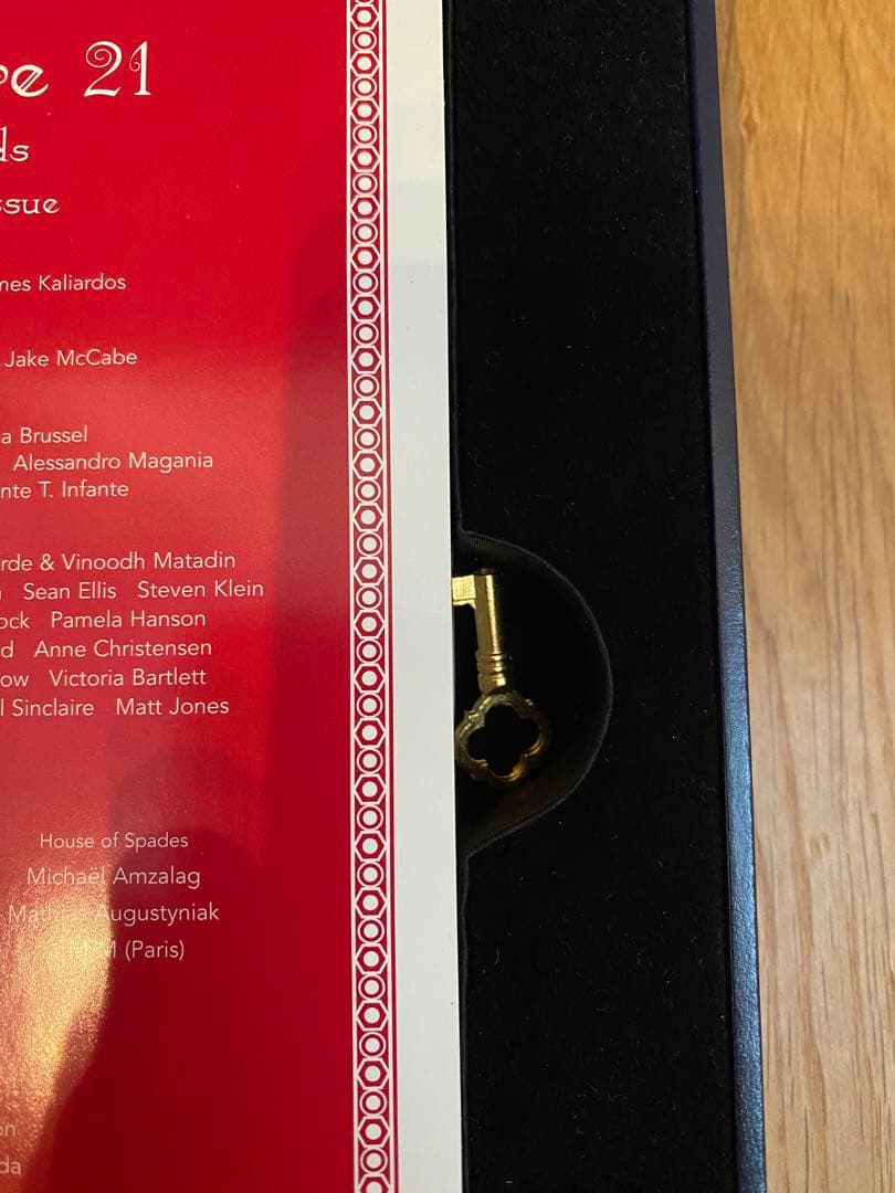 最終価格 限定品コレクターズアイテム ビジョネアVisionaire No.21