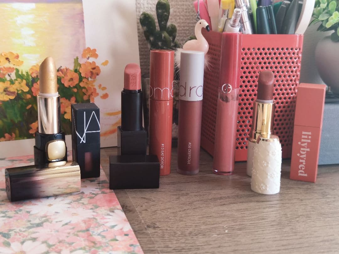 リップセット NARS Amani rom&nd L'oreal セザンヌ