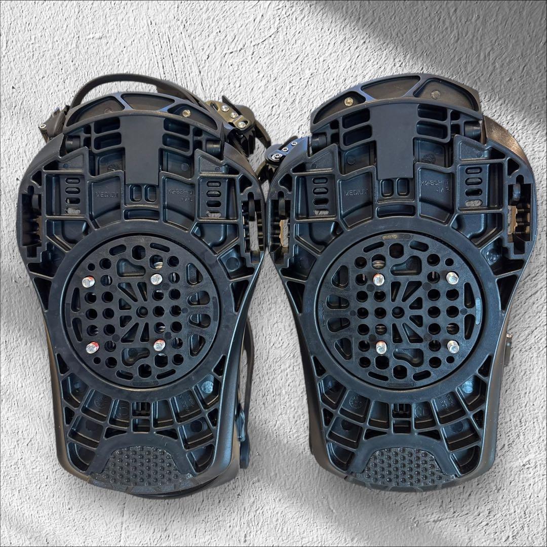 K2 INDY Mサイズ マットブラック スノーボード ビンディング - メルカリ